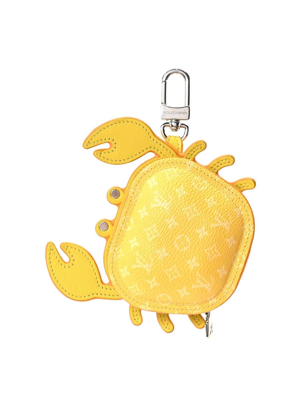 Louis Vuitton Crab Bag Charm Yellow #372410L89B
